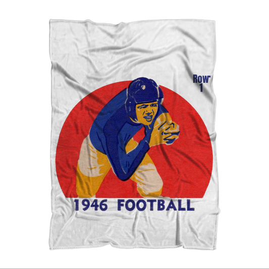 1946 Football Row 1 Premium Sublimation Adult Blanket