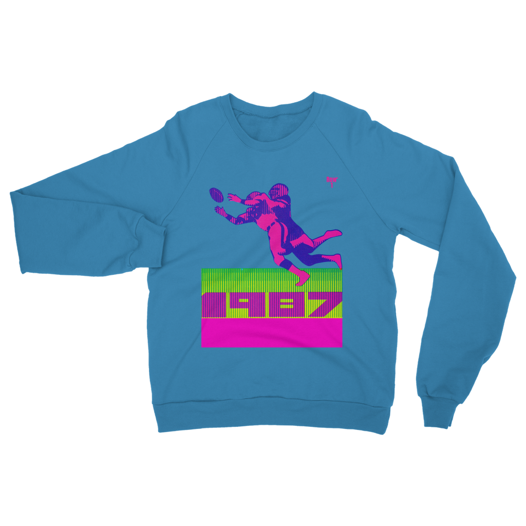1987 Football Row 1 Classic Adult Sweatshirt