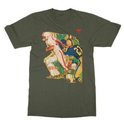 1966 Football Row 1 Classic Adult T-Shirt