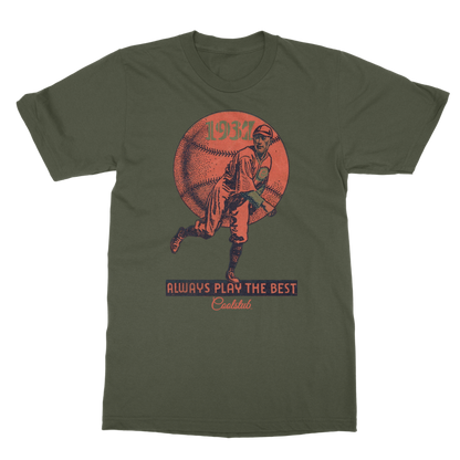Coolstub™ 1937 Always Play The Best Vintage Classic Adult T-Shirt