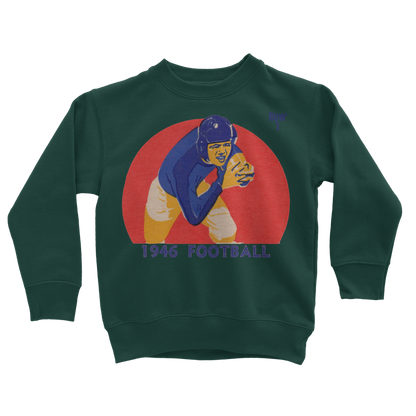 1946 Football Row 1 Classic Kids Sweatshirt