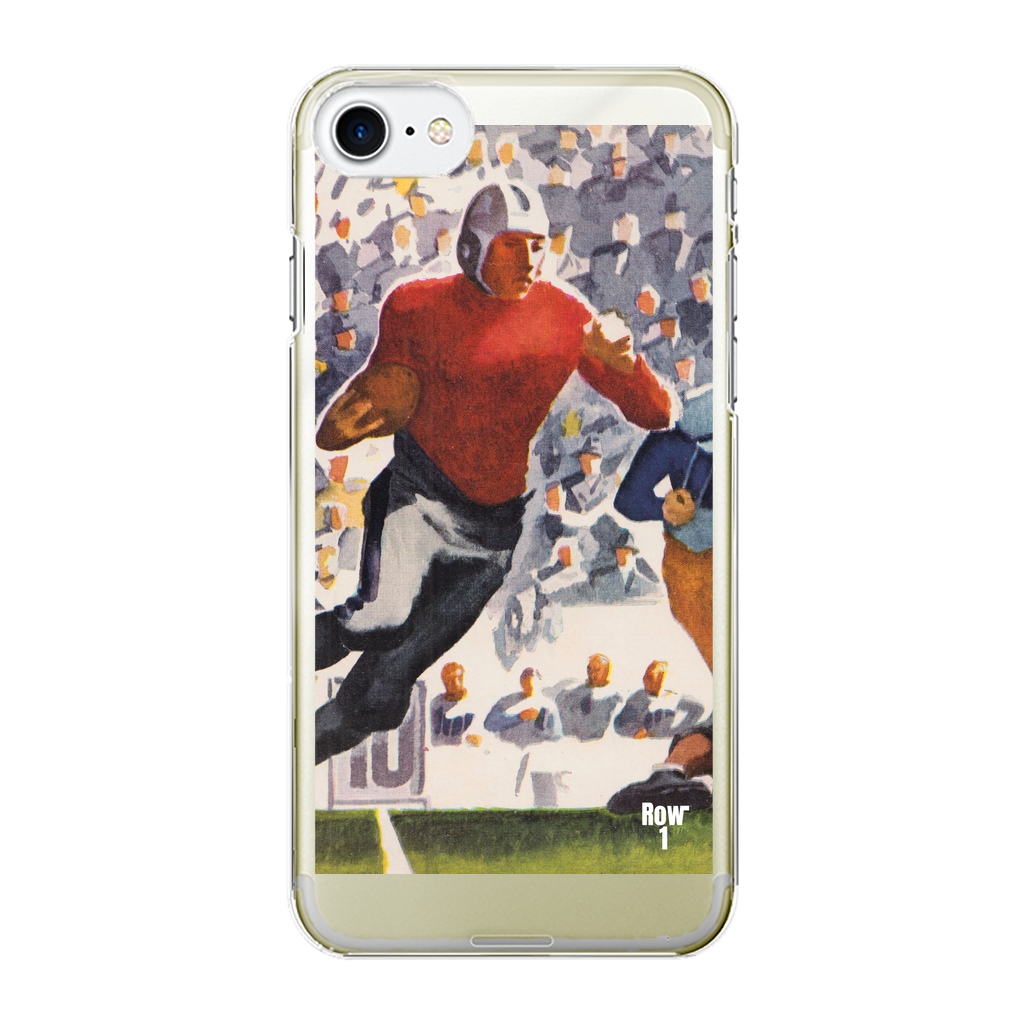 1937 Football Row 1 Back Printed Transparent Hard Phone Case