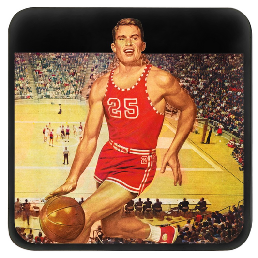 Row One Brand basketball player drink coasters 