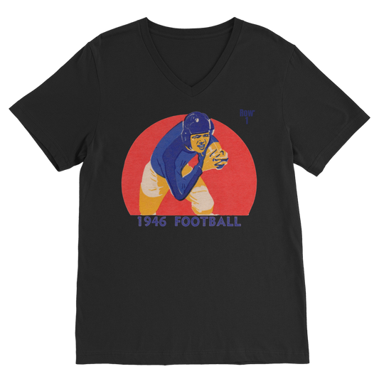 1946 Football Row 1 Premium V-Neck T-Shirt