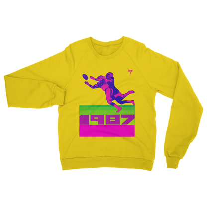 1987 Football Row 1 Classic Adult Sweatshirt