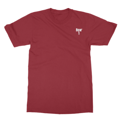 1938 Football Row 1 Faded Classic Adult T-Shirt Back Print