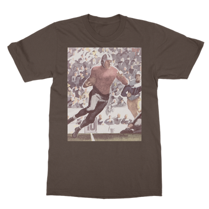 1937 Football Row 1 Faded Classic Adult T-Shirt