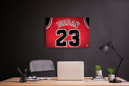 Michael Jordan Chicago Bulls Jersey Art