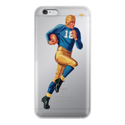 1942 Football Row 1 Back Printed Transparent Hard Phone Case