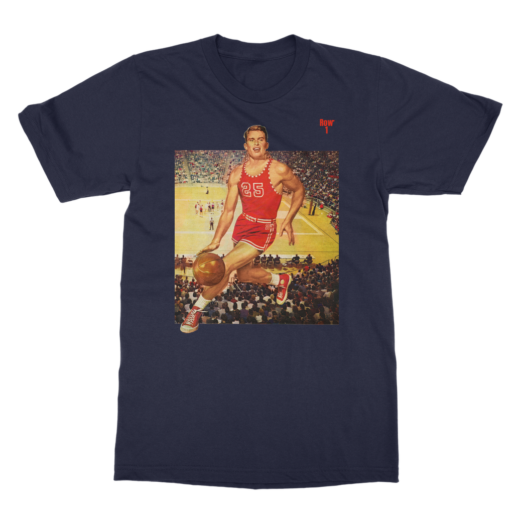 1962 Basketball Row 1 Classic Adult T-Shirt