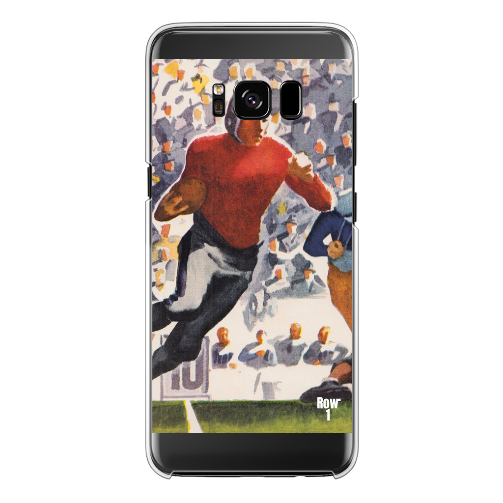 1937 Football Row 1 Back Printed Transparent Hard Phone Case