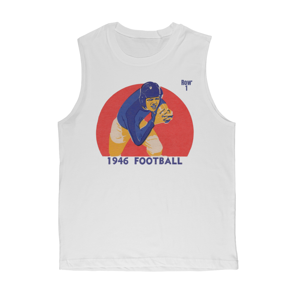 1946 Football Row 1 Classic Adult Muscle Top