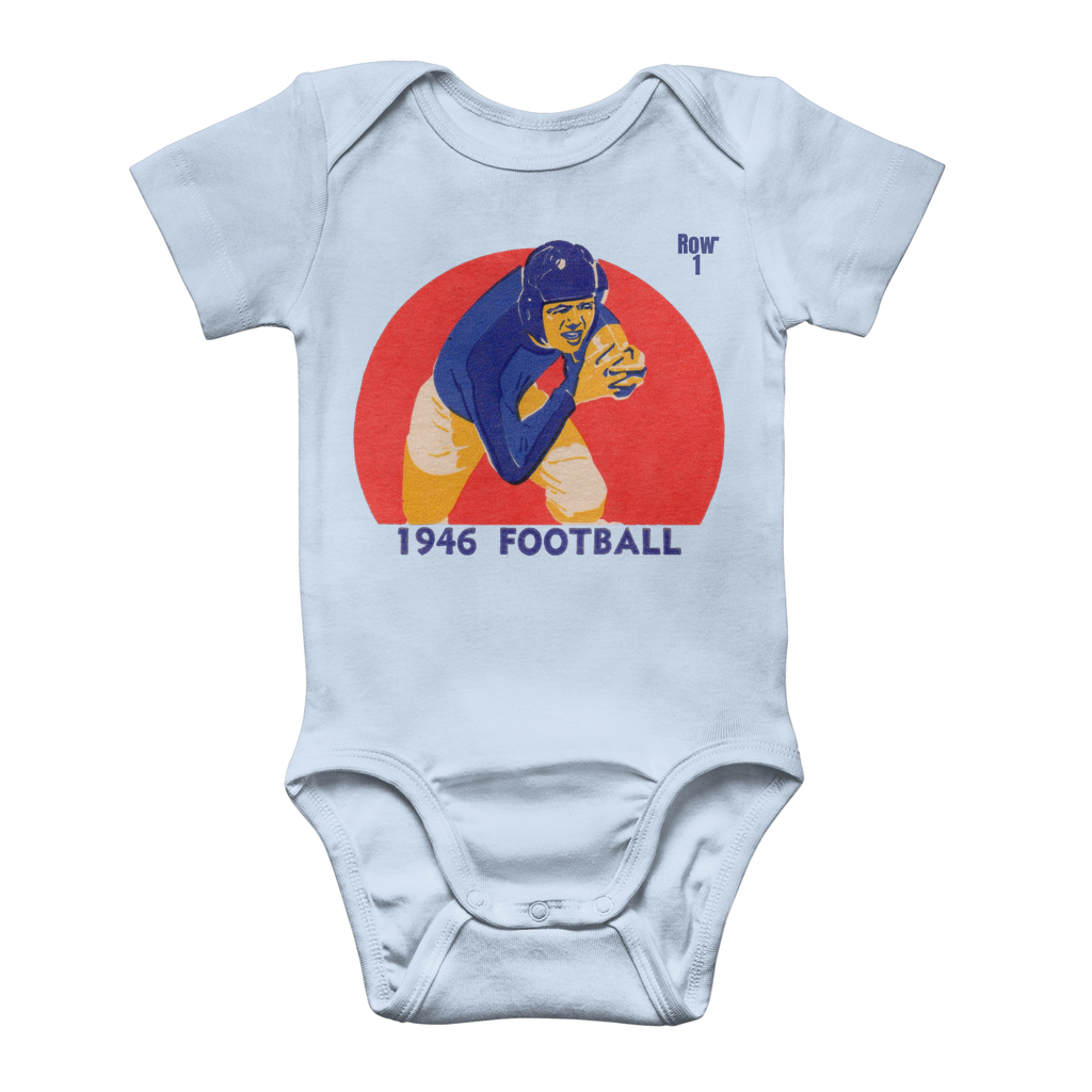 1946 Football Row 1 Classic Baby Onesie Bodysuit