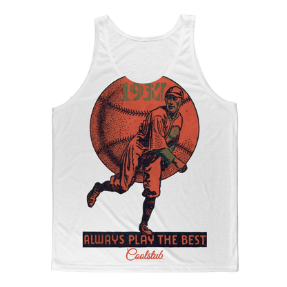 Coolstub™ 1937 Always Play The Best Vintage Classic Sublimation Adult Tank Top