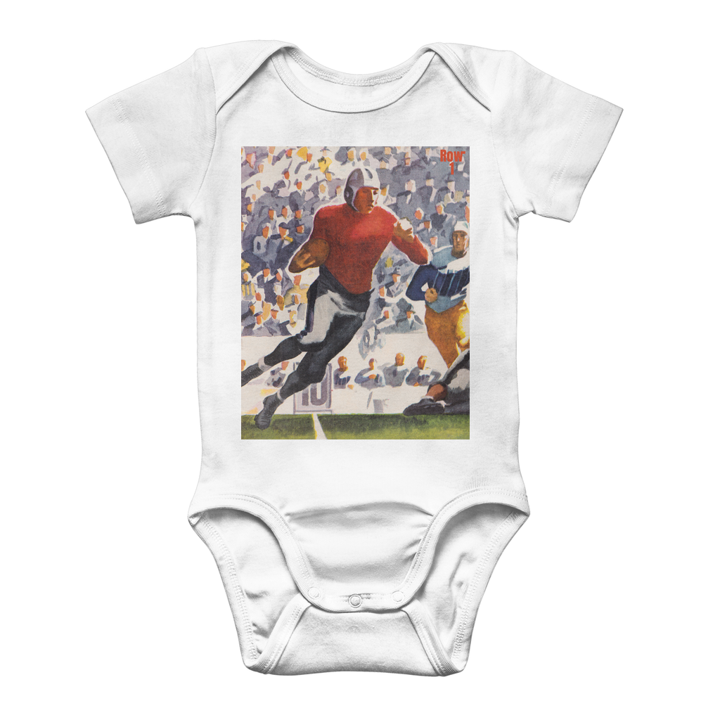 1937 Football Row 1 Classic Baby Onesie Bodysuit