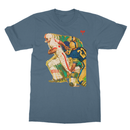 1966 Football Row 1 Classic Adult T-Shirt