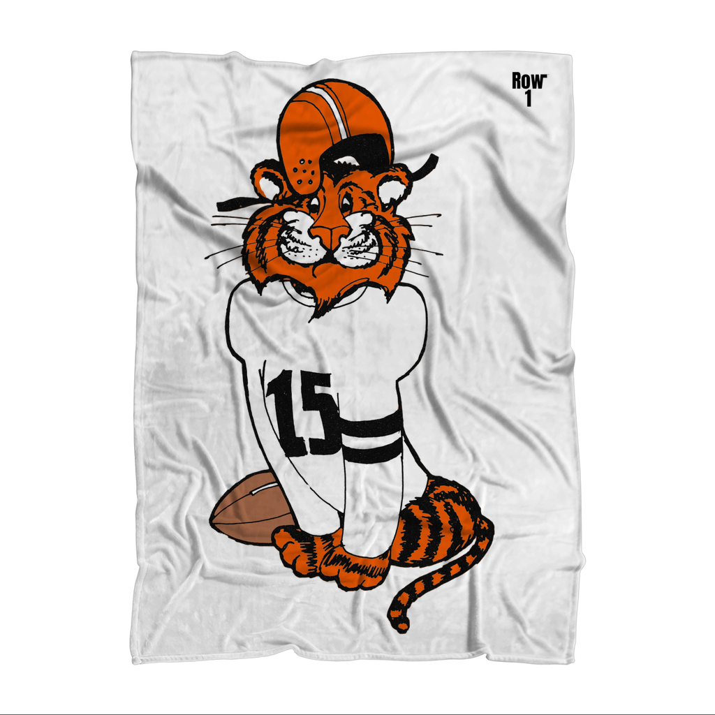 Row 1 Vinny Tiger Premium Sublimation Adult Blanket