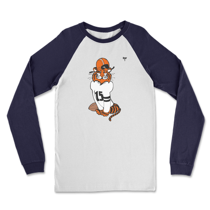 Row 1 Vinny Tiger Classic Raglan Long Sleeve Shirt
