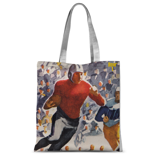 1937 Football Row 1 Classic Sublimation Tote Bag