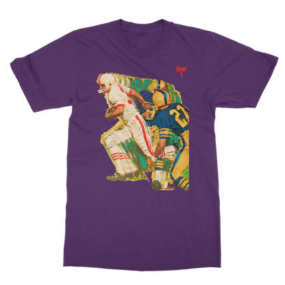 1966 Football Row 1 Classic Adult T-Shirt