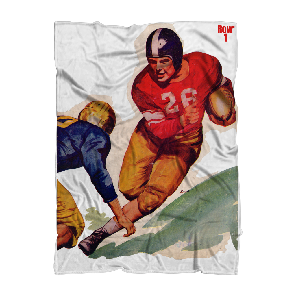 1947 Football Row 1 Premium Sublimation Adult Blanket