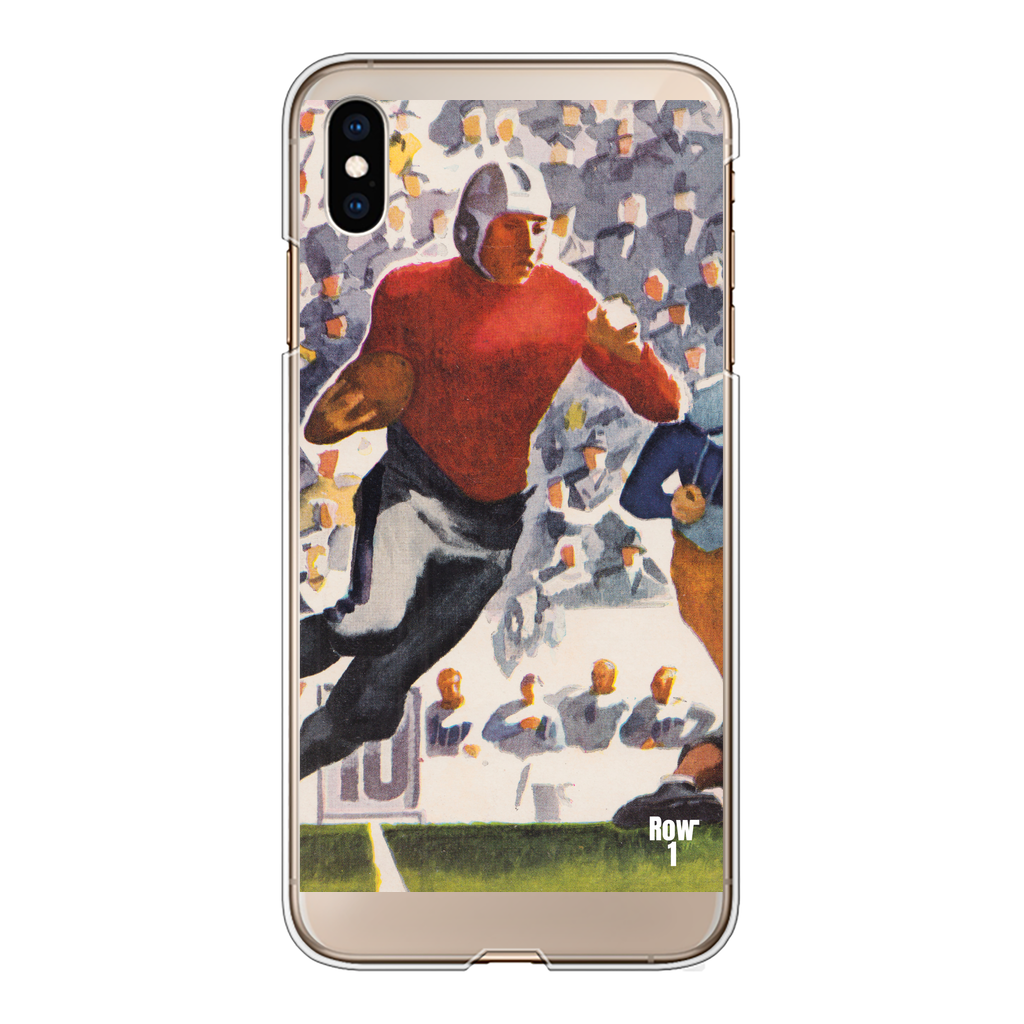 1937 Football Row 1 Back Printed Transparent Hard Phone Case