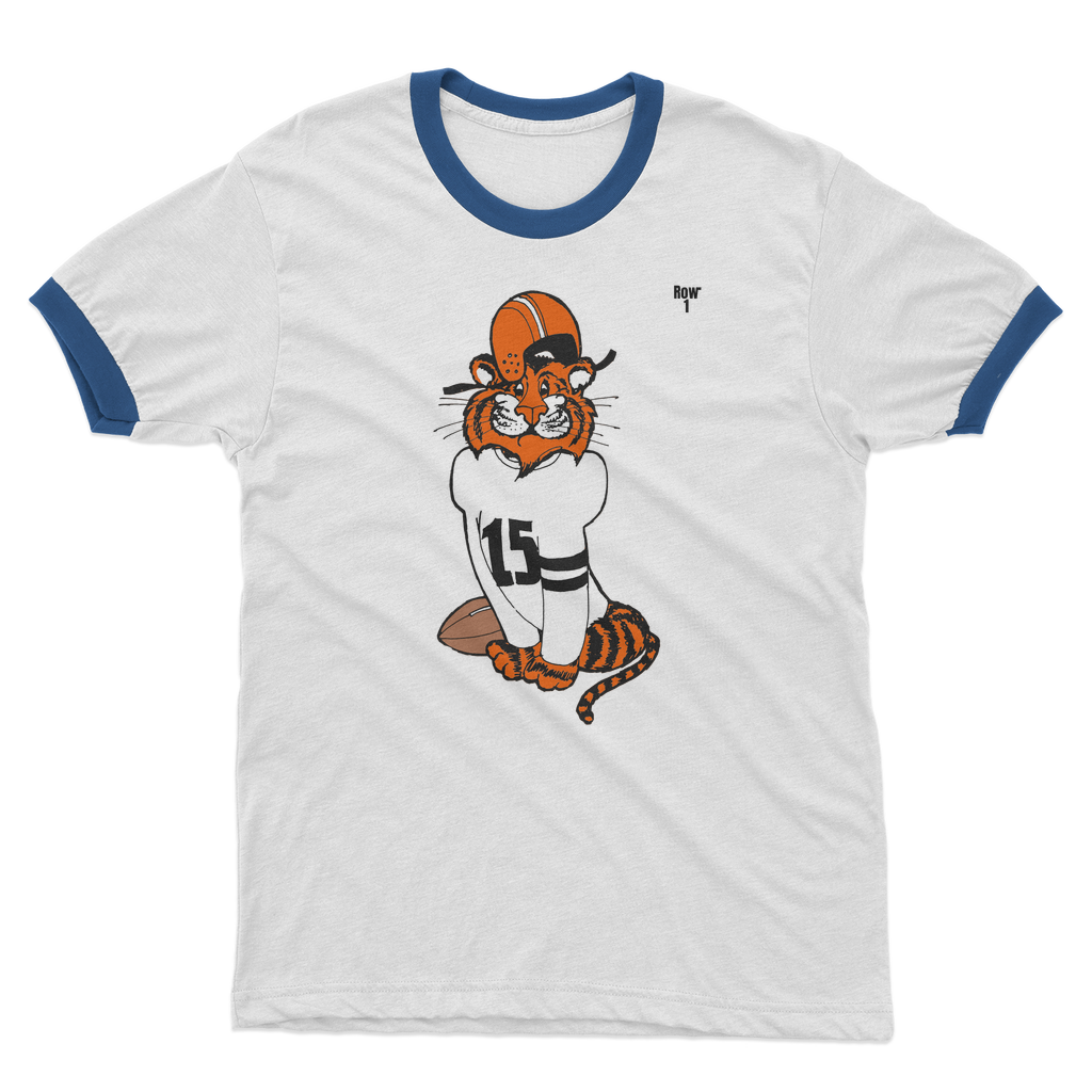 Row 1 Vinny Tiger Adult Ringer T-Shirt