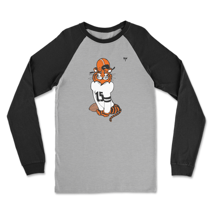 Row 1 Vinny Tiger Classic Raglan Long Sleeve Shirt