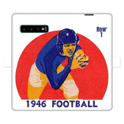 1946 Football Row 1 Fully Printed Wallet Cases