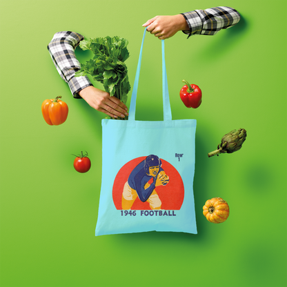 1946 Football Row 1 Shopper Tote Bag