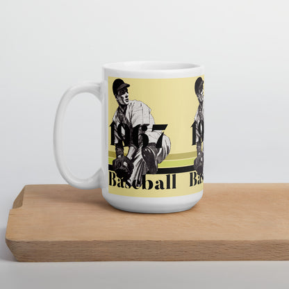 '67 Fastball Pitcher Baseball Mug