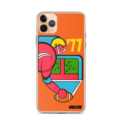 Retro Football iPhone Case (1977)