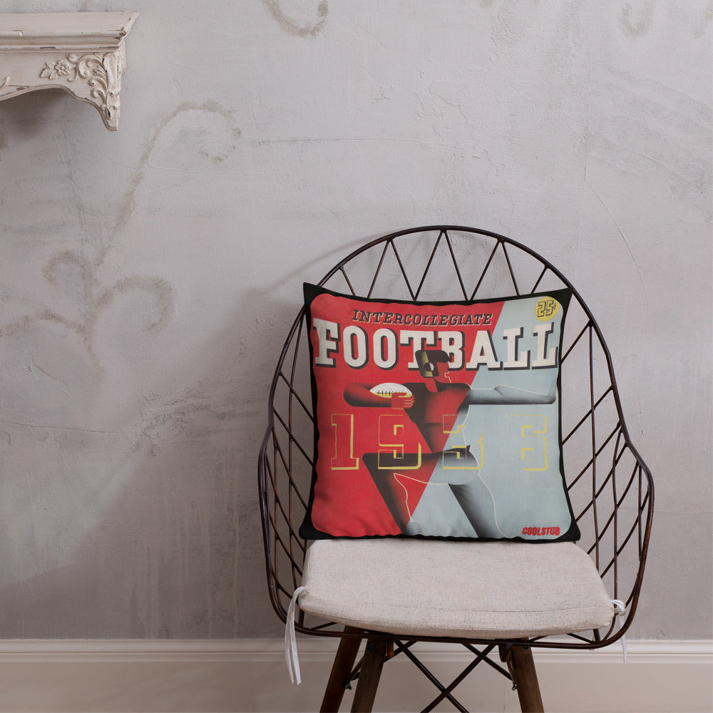 '36 Football Premium Pillow