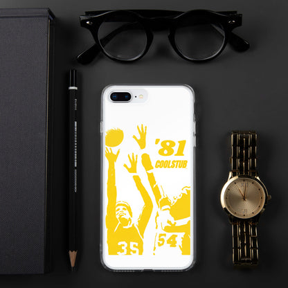 '81 Hoop Vibes iPhone Case