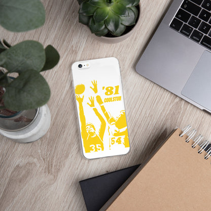 '81 Hoop Vibes iPhone Case