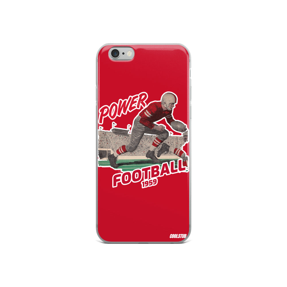 Power Football iPhone Case (1959)