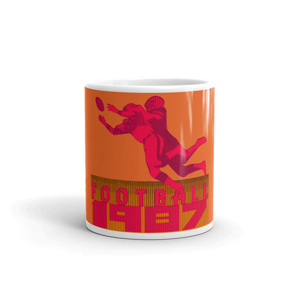 '87 Retro Football Mug (Orange)