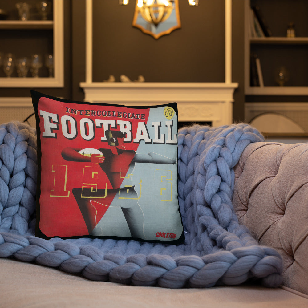 '36 Football Premium Pillow