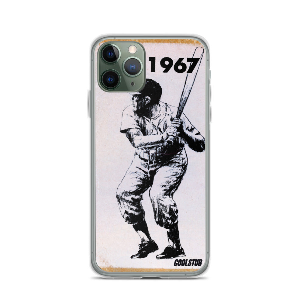 1967 Left-Handed Hitter iPhone Case