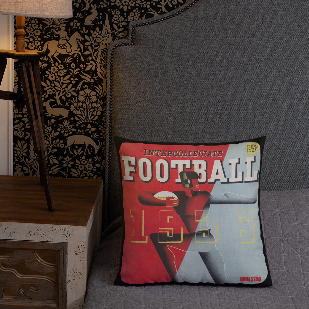 '36 Football Premium Pillow