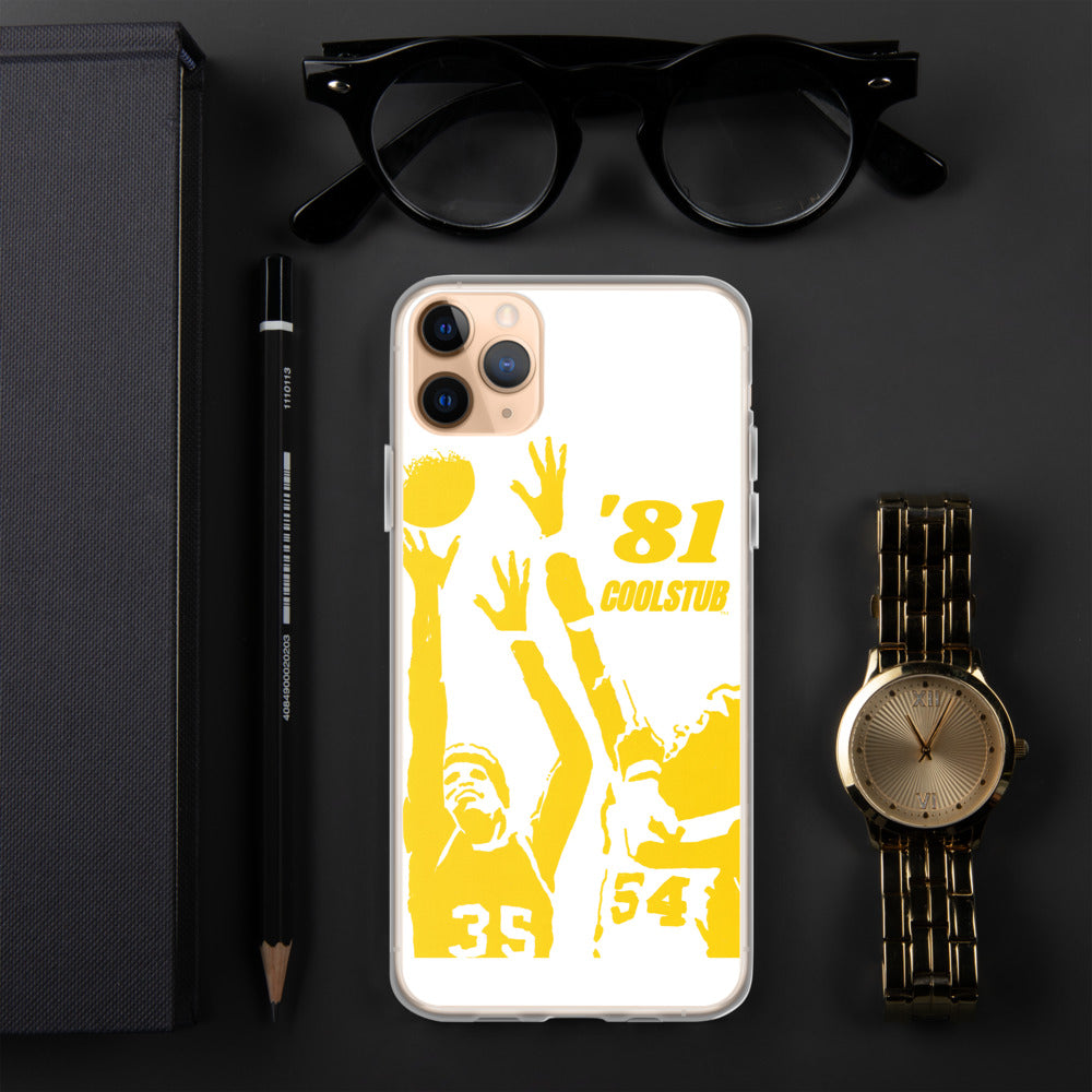 '81 Hoop Vibes iPhone Case
