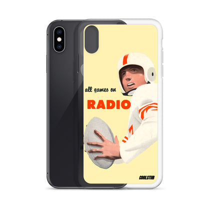 All Games on Radio iPhone Case (1955)