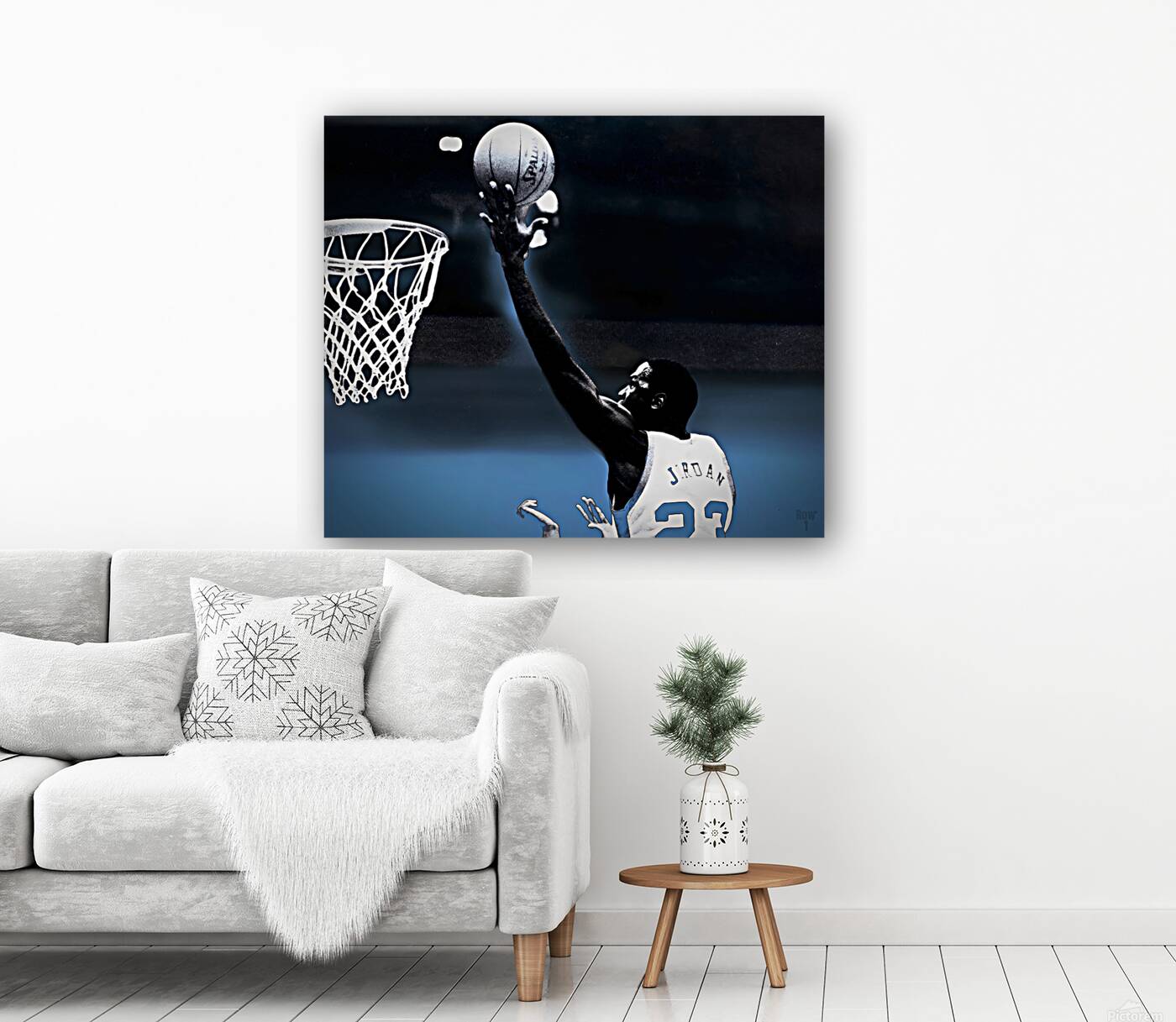 Michael Jordan North Carolina Layup