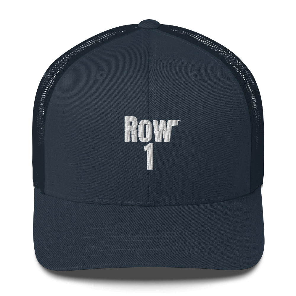 Row 1 Navy Trucker Cap