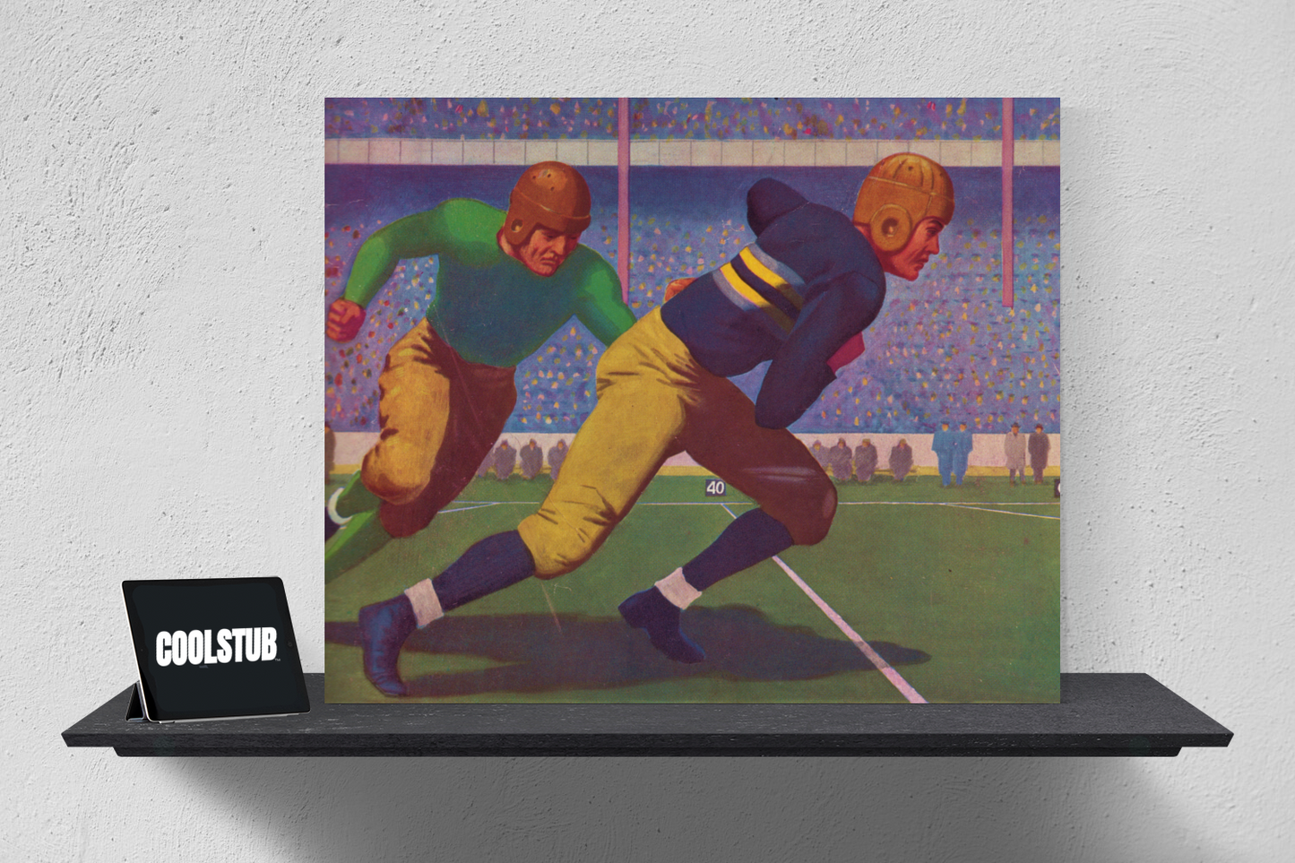 1934 Gameday Canvas